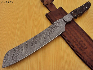 CP-23- Custom Handmade Damascus Steel 16.1" Inches Hunting Knife.