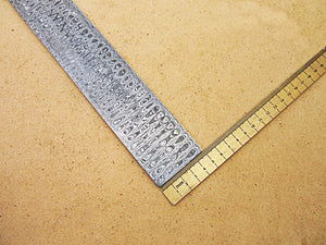 DBS-654, Custom Handmade Damascus Steel Billet Knife / Blank Blade Making Bar