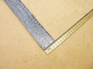 DBS-657, Custom Handmade Damascus Steel Billet Knife / Blank Blade Making Bar