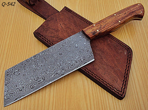 CP-31 Classic Cleaver Knife – Marandi Wood Handle -11.0"- Best Quality Guaranteed.