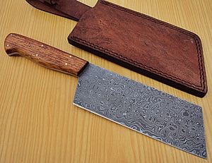CP-31 Classic Cleaver Knife – Marandi Wood Handle -11.0"- Best Quality Guaranteed.