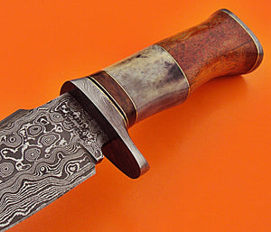 REG-HK-41- Custom Handmade Damascus Steel 10.00 Inches Knife