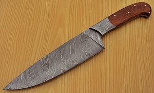 CF-1319- Damascus Steel Chef Knife – Marindi Wood Handle - Best Quality Guaranteed.