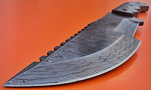 TR-41 Handmade Damascus Steel 12.0" Inches Full Tang Tracker Knife