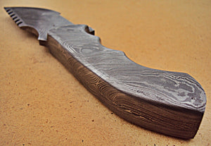 TR-59 Custom Handmade Full Tang Damascus Steel Tracker Knife