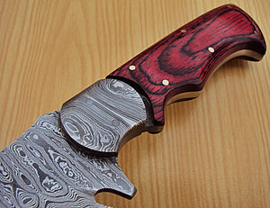 RG-47 Custom Handmade Damascus Steel 15" Inches Hunting Knife.