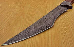 RG-151- Custom Handmade Damascus Steel 15.7" Inches Hunting Knife