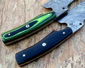 CF-61 Vintage Style Chef Knife Pair - Micarta Handle - Limited Edition