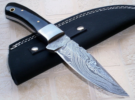 BC-154 Custom Damascus Steel Knives- Ideal for Hunting & Bushcraft
