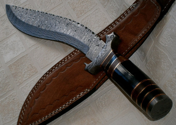 REG-H014 Custom Handmade Damascus Steel 15 Inches Kukri Knife
