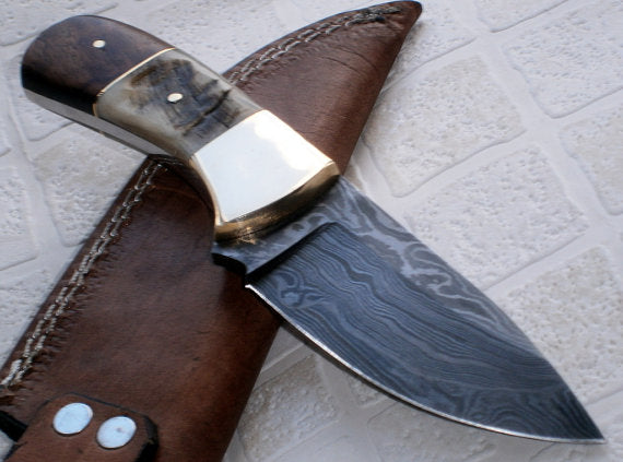 BC-54 Custom Handmade Damascus Steel Knife- Solid and Durable knife
