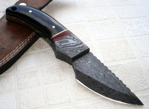 BC-69 Custom Handmade Damascus Steel Knife- Unique stunning design